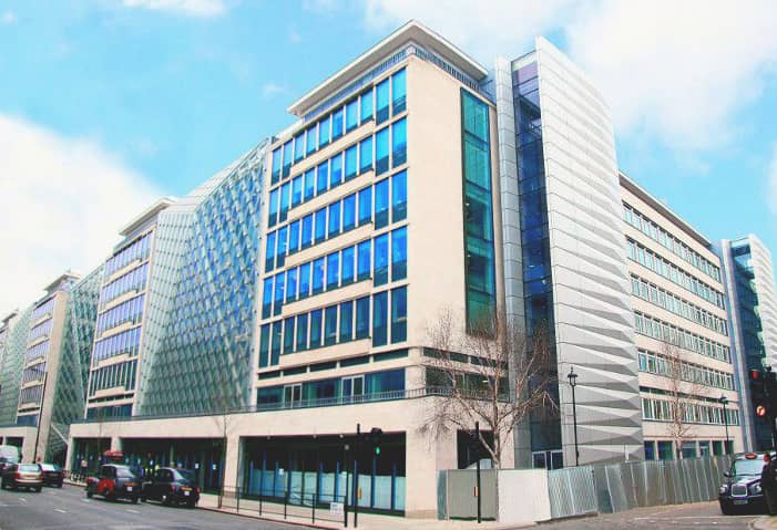 An image showing the outside of 55 Baker Street located in London, UK An image showing the outside of 55 Baker Street located in London, UK