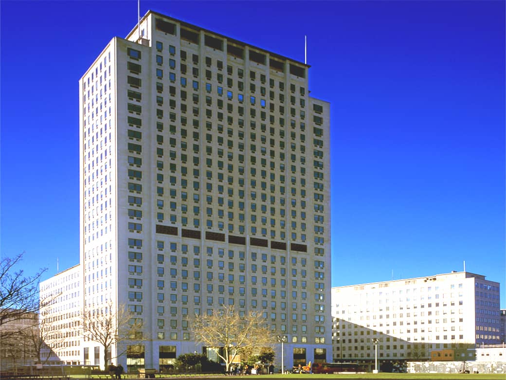 An image showing the outside of the Shell building located on the River Thames in London, UK An image showing the outside of the Shell building located on the River Thames in London, UK