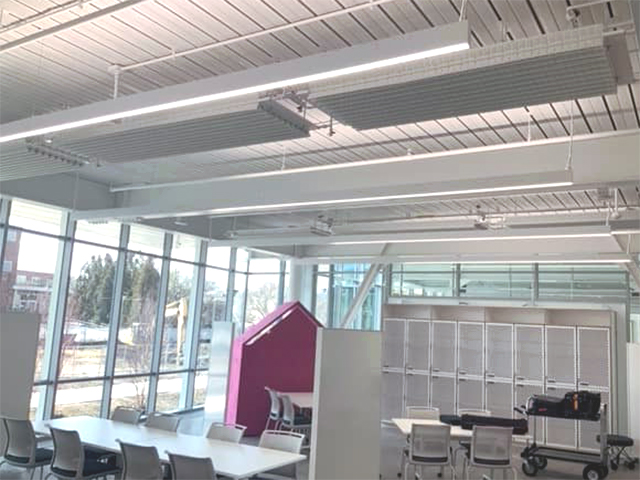 Frenger are proud to supply their latest range of Radiant Passive Chilled Beam to the UIUC Siebel Design Centre