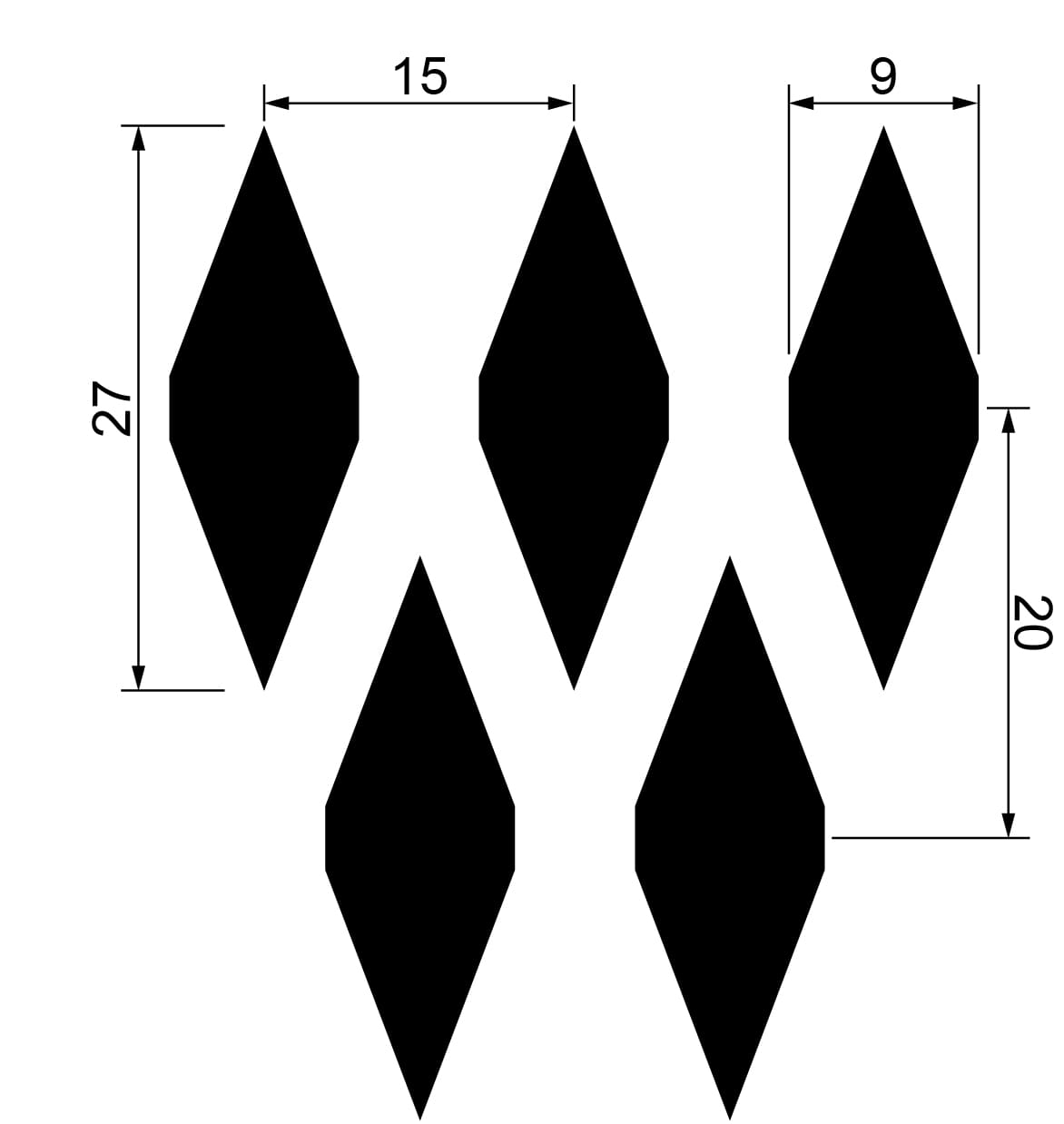 An image of the Diamond Perforation