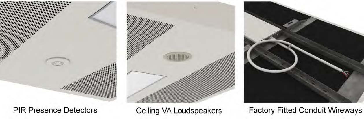 An image showing the three different features of Frenger's® Multi-Service Radiant Panels (MSRP) An image showing the three different features of Frenger's® Multi-Service Radiant Panels (MSRP)