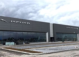 Image showing the outside of a Jaguar Land Rover dealership