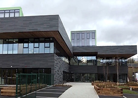 Image showing the outside of Jedburgh Grammar Campus in Scotland
