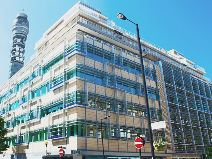 Main image showing the outside of 101 New Cavendish located in London, UK 101 New Cavendish