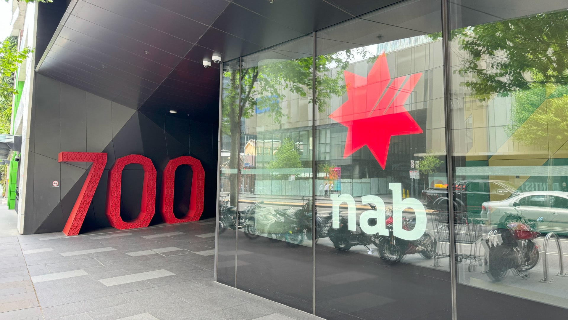 Image showing the outside of 700 Bourke Street home to the National Bank of Australia 700 Bourke Street