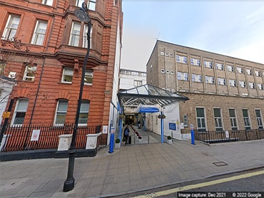 Thumbnail image showing the outside of the Great Ormond Street Hospital in London, UK