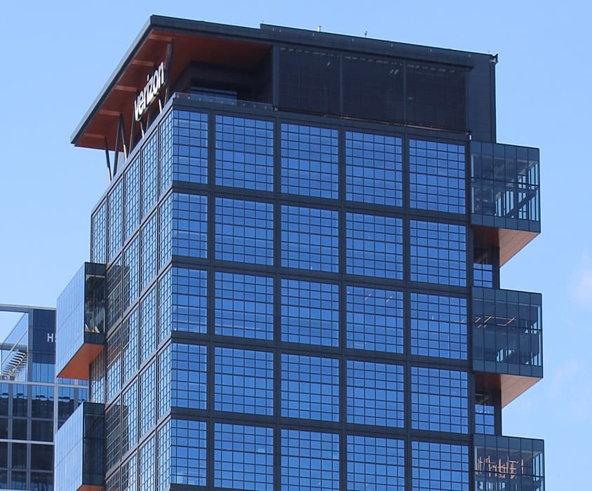 Image showing outside the office tower at The Hub Causeway in Boston, USA Hub on Causeway Boston