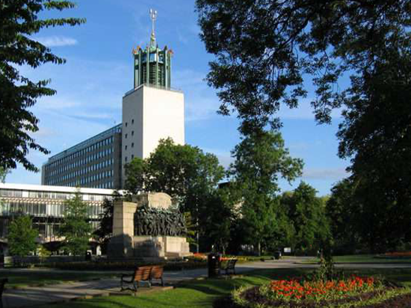 An image showing the outside of the Newcastle Civic Centre home to Newcastle City Council Newcastle Civic Centre