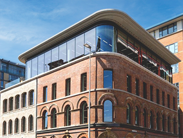 Thumbnail image showing the outside of Riverside House, Salford