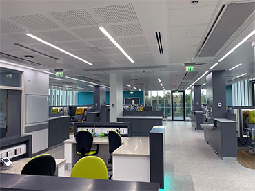 Thumbnail image showing the reception area inside the Ulster Hospital Chemotherapy Unit