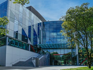 Thumbnail image showing the outside of the RRSIC - University of Canterbury building