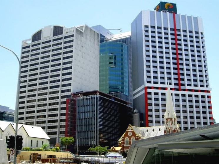 Image shwoing the outside of Wesley House; located in Brisbane, Australia Wesley House