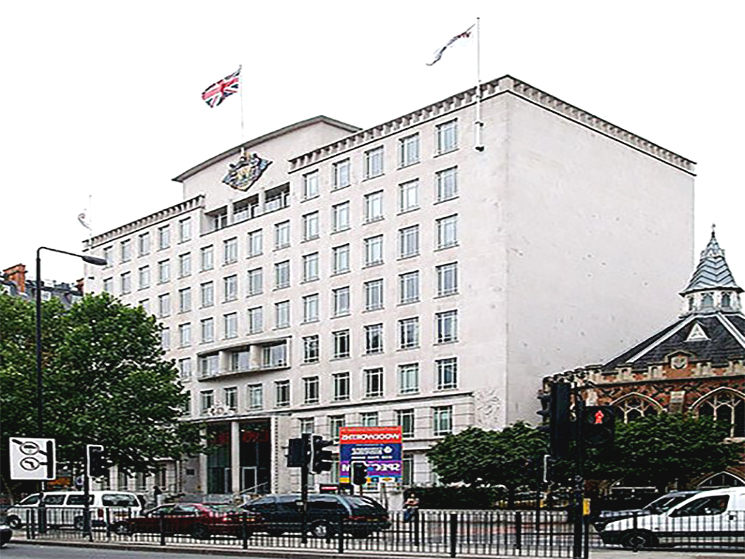 Image showing the outside of Woolworth House in London, UK Woolworth House