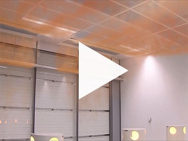 Chilled Beam Smoke Test Video