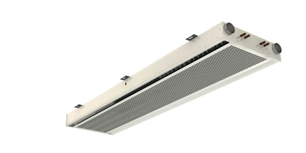 3-D model showing the Compact Active Chilled Beam from Frenger Systems
