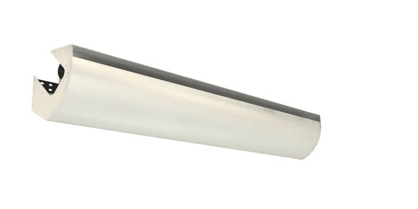 The Cornice Active Chilled Beam presented in a 3-D model